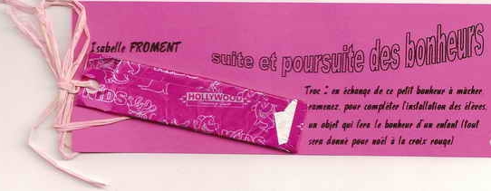 Collège de Thérouanne : Frontières, 7 – 13 avril 2006 / Suite et poursuite de bonheur, 30 nov – 8 déc 2006